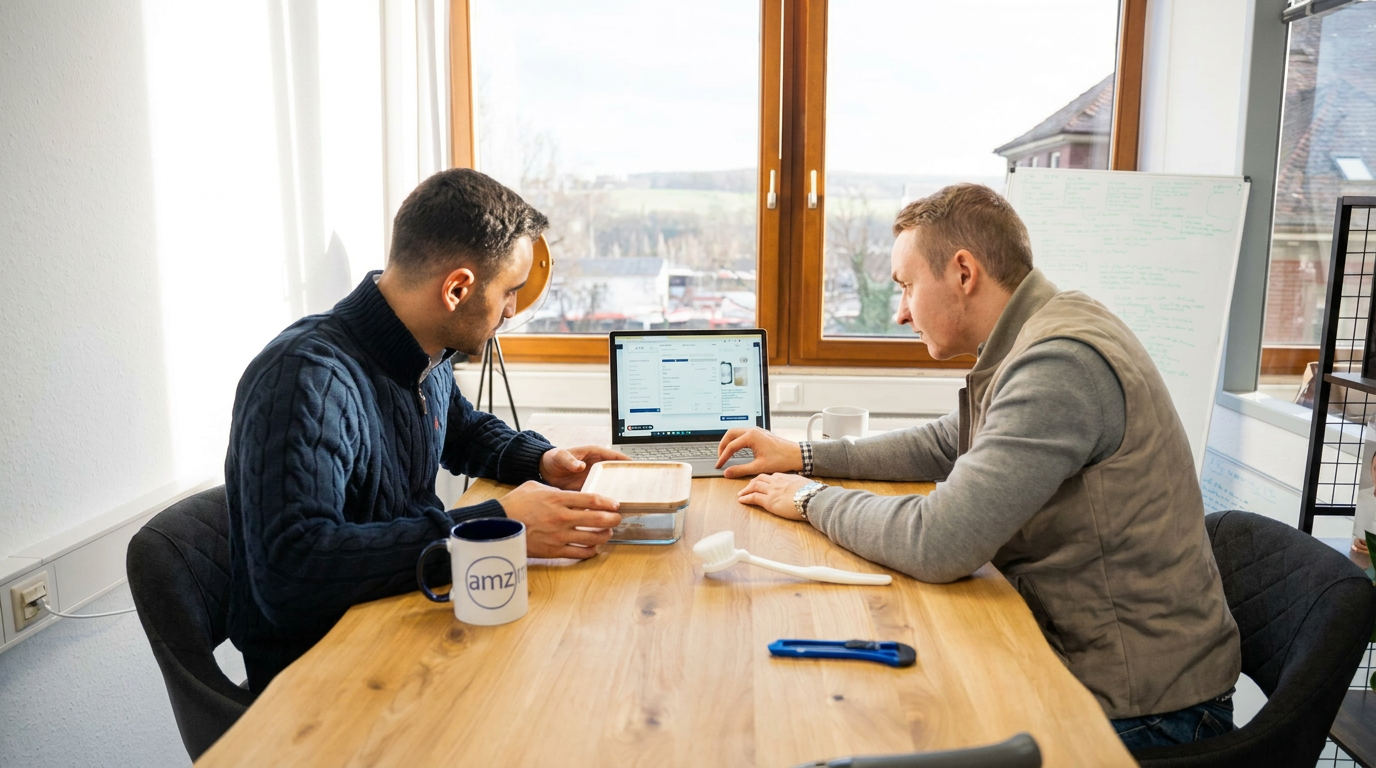 Produktbesprechung mit Partner